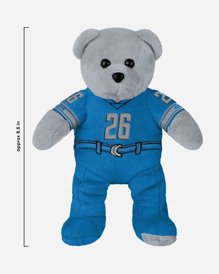 Jahmyr Gibbs Detroit Lions Team Beans Embroidered Player Bear FOCO - FOCO.com