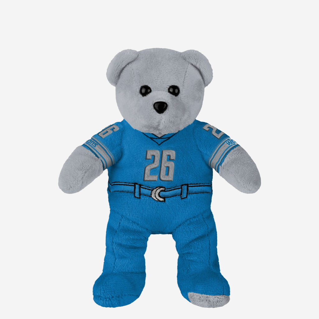 Jahmyr Gibbs Detroit Lions Team Beans Embroidered Player Bear FOCO - FOCO.com