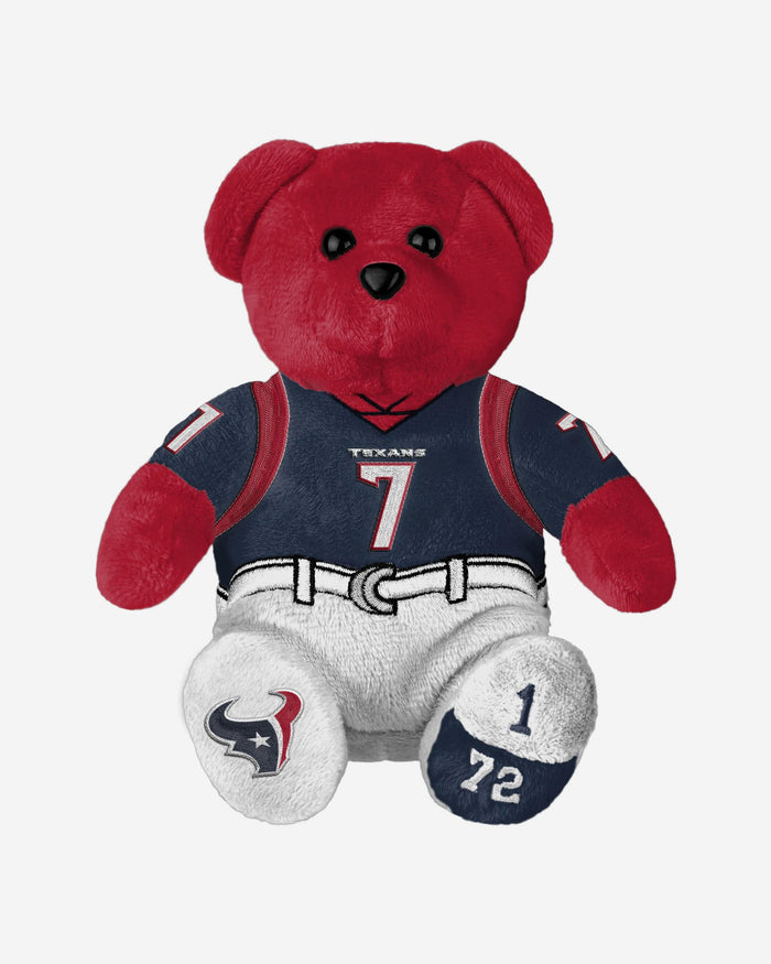 CJ Stroud Houston Texans Team Beans Embroidered Player Bear FOCO - FOCO.com