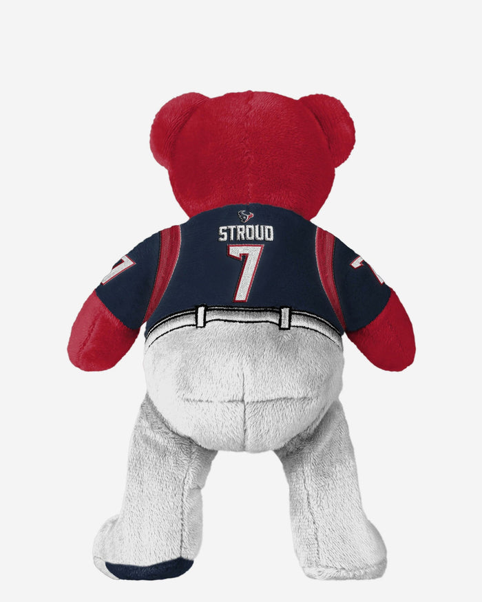 CJ Stroud Houston Texans Team Beans Embroidered Player Bear FOCO - FOCO.com