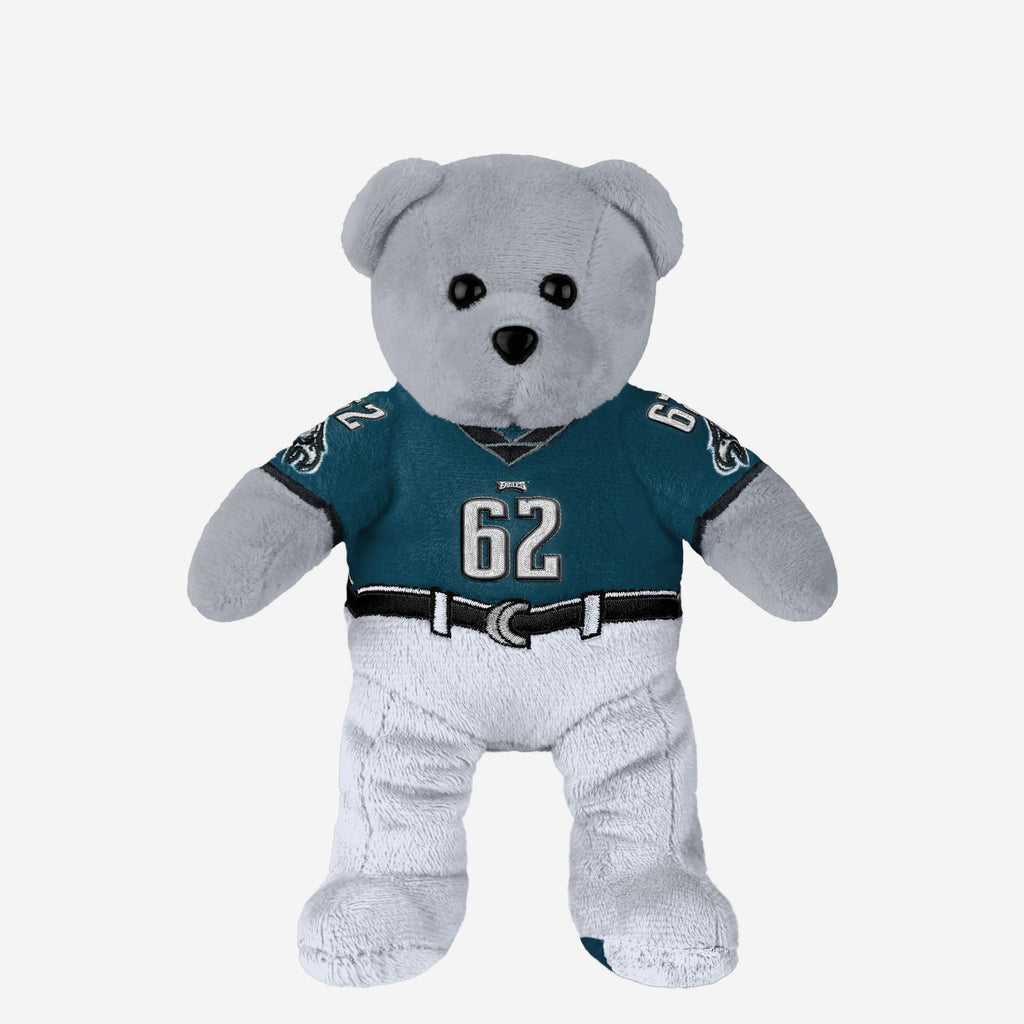 Jason Kelce Philadelphia Eagles Team Beans Embroidered Player Bear FOCO - FOCO.com