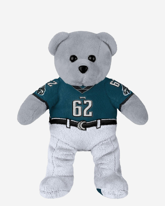 Jason Kelce Philadelphia Eagles Team Beans Embroidered Player Bear FOCO - FOCO.com