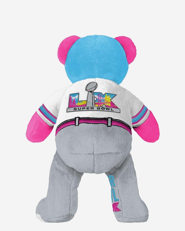 Head to Head Super Bowl LX Team Beans Embroidered Bear FOCO - FOCO.com