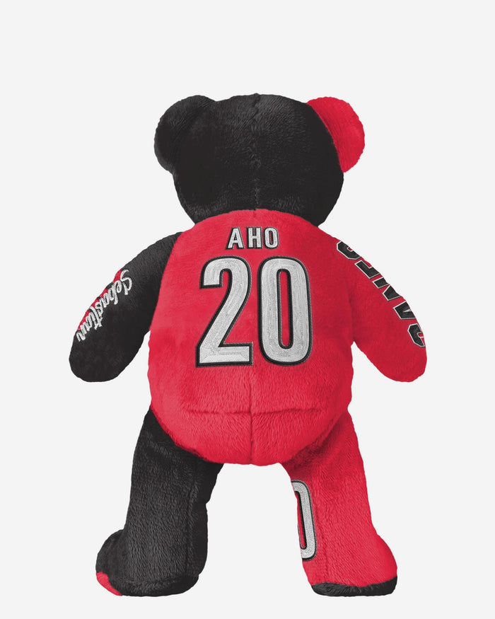 Sebastian Aho Carolina Hurricanes 2026 Stanley Cup Champions Team Beans Embroidered Player Bear FOCO - FOCO.com
