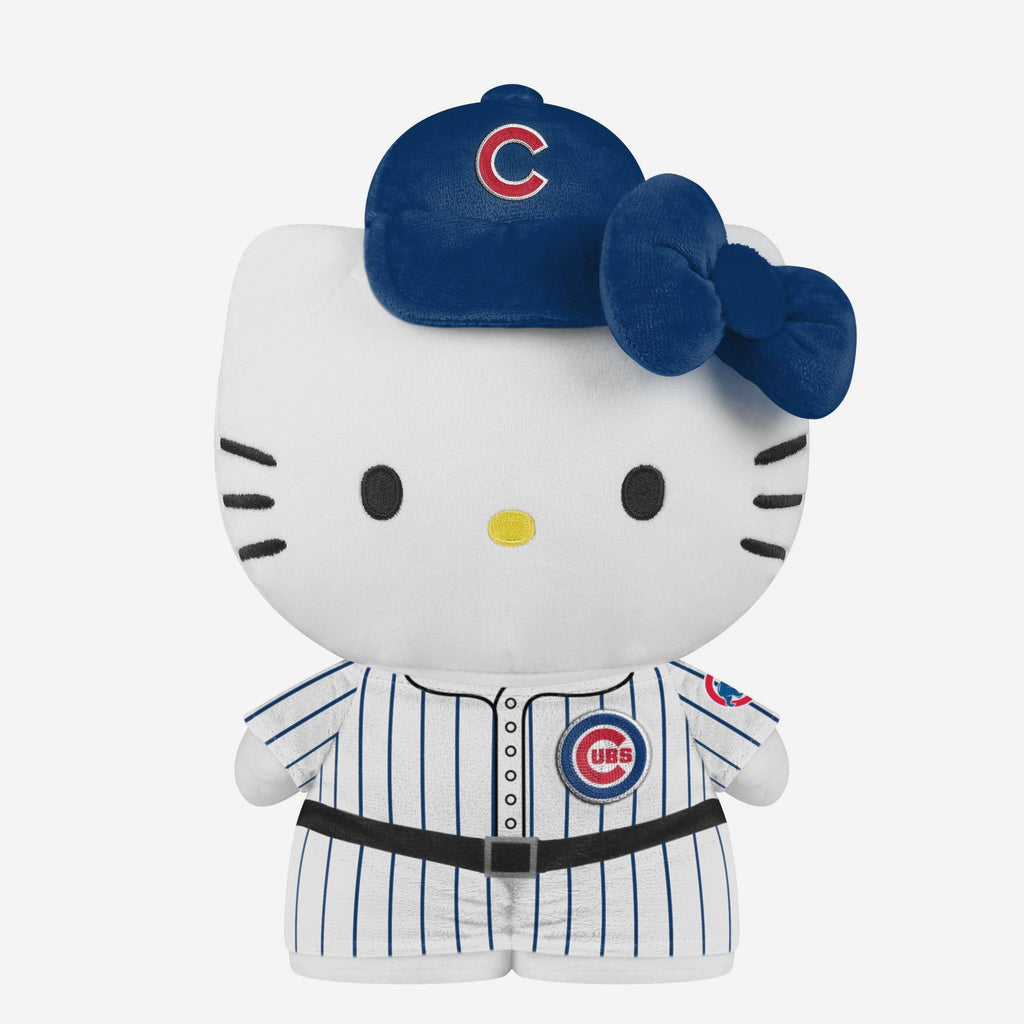 Chicago Cubs Team Color Bow Hello Kitty® Jersey Plush FOCO - FOCO.com