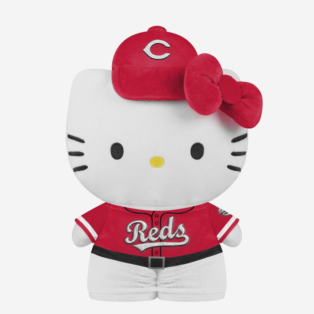 Cincinnati Reds Team Color Bow Hello Kitty® Jersey Plush FOCO - FOCO.com