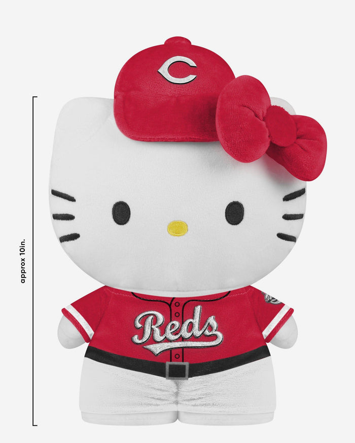 Cincinnati Reds Team Color Bow Hello Kitty® Jersey Plush FOCO - FOCO.com