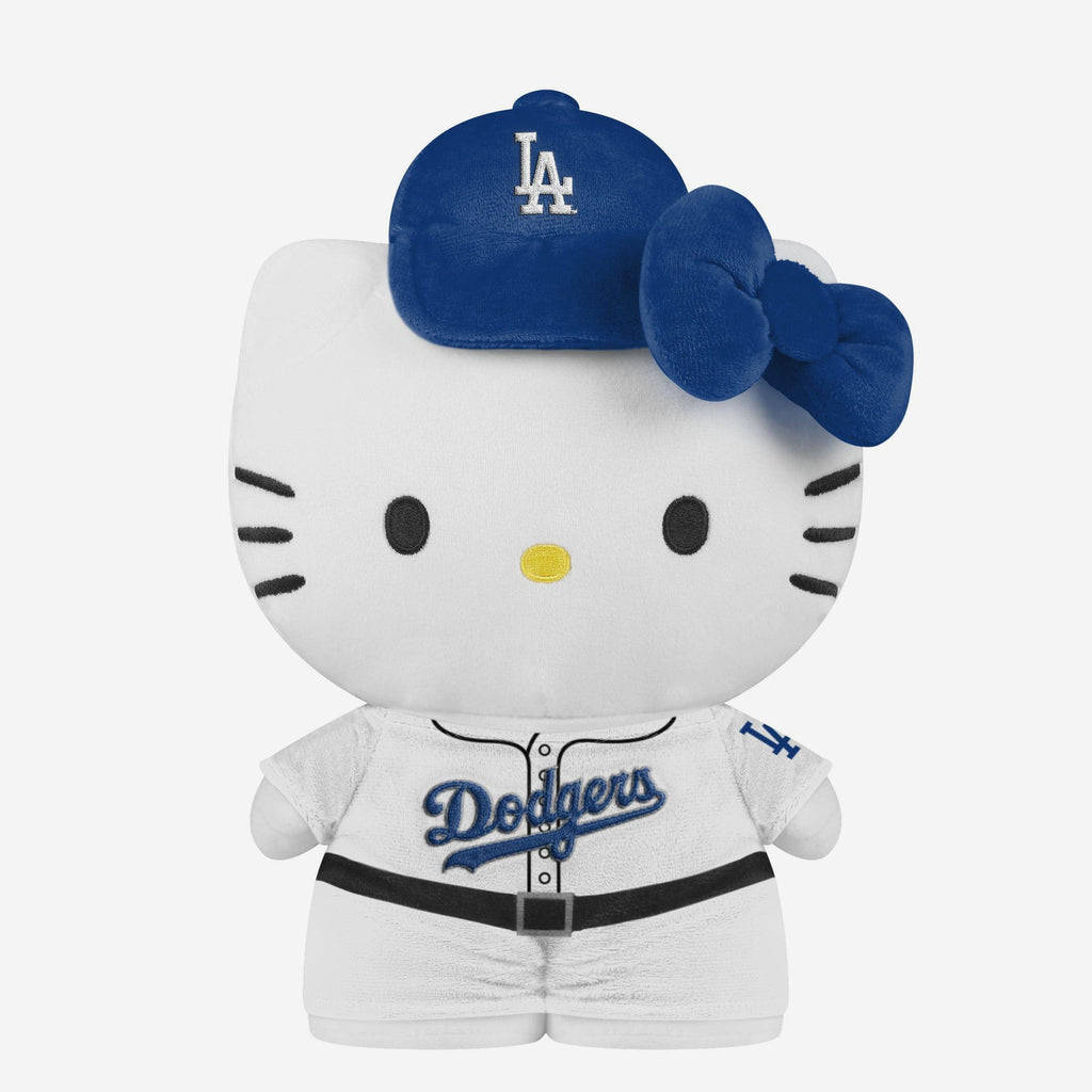 Los Angeles Dodgers Team Color Bow Hello Kitty® Jersey Plush FOCO - FOCO.com