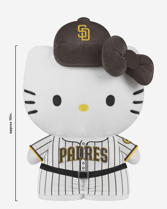 San Diego Padres Team Color Bow Hello Kitty® Jersey Plush FOCO - FOCO.com