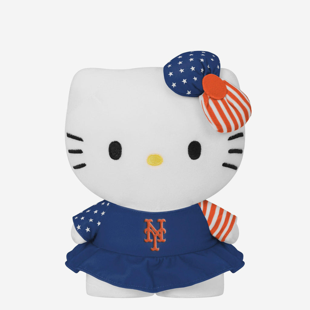 New York Mets USA Bow Hello Kitty® Americana Plush FOCO - FOCO.com