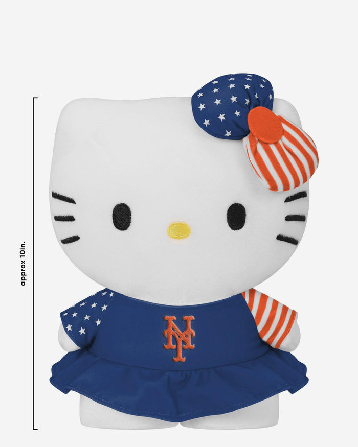 New York Mets USA Bow Hello Kitty® Americana Plush FOCO - FOCO.com