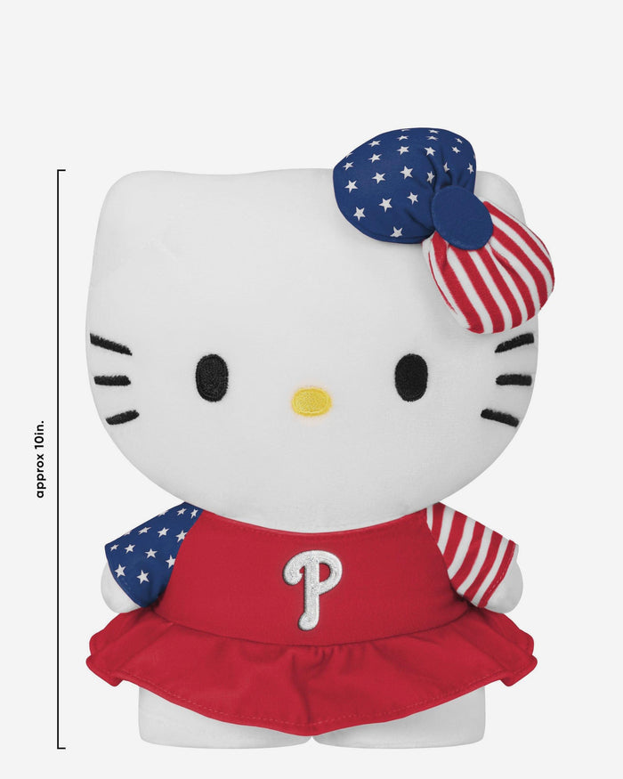 Philadelphia Phillies USA Bow Hello Kitty® Americana Plush FOCO - FOCO.com