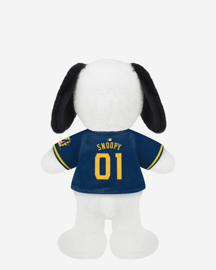 Milwaukee Brewers 2026 World Series Champions Snoopy Peanuts Team Jersey Plush FOCO - FOCO.com