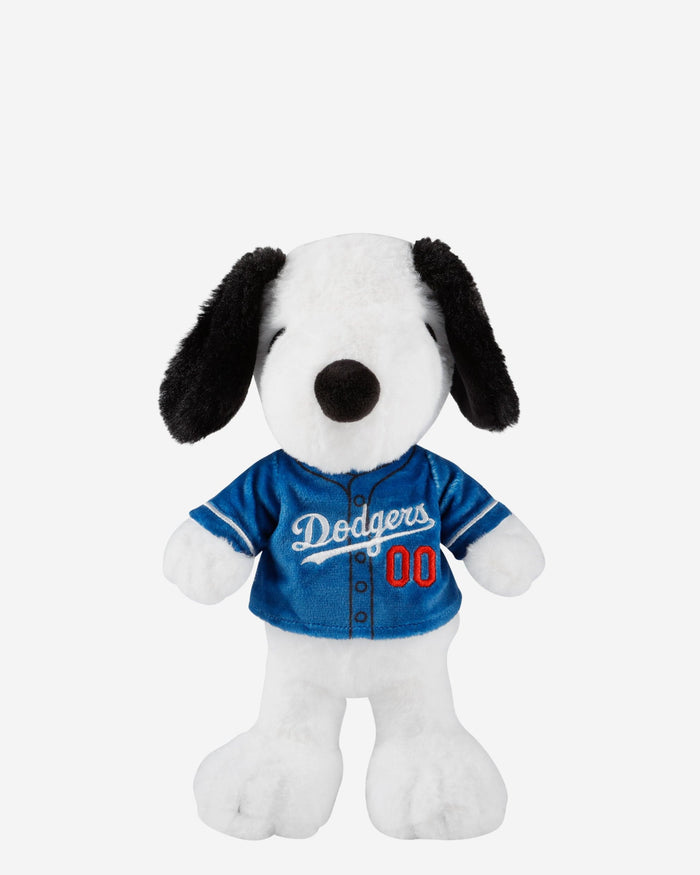 Los Angeles Dodgers Snoopy Peanuts Team Jersey Plush FOCO - FOCO.com