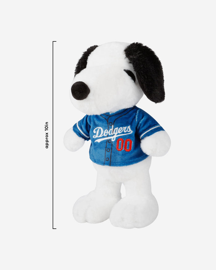 Los Angeles Dodgers Snoopy Peanuts Team Jersey Plush FOCO - FOCO.com