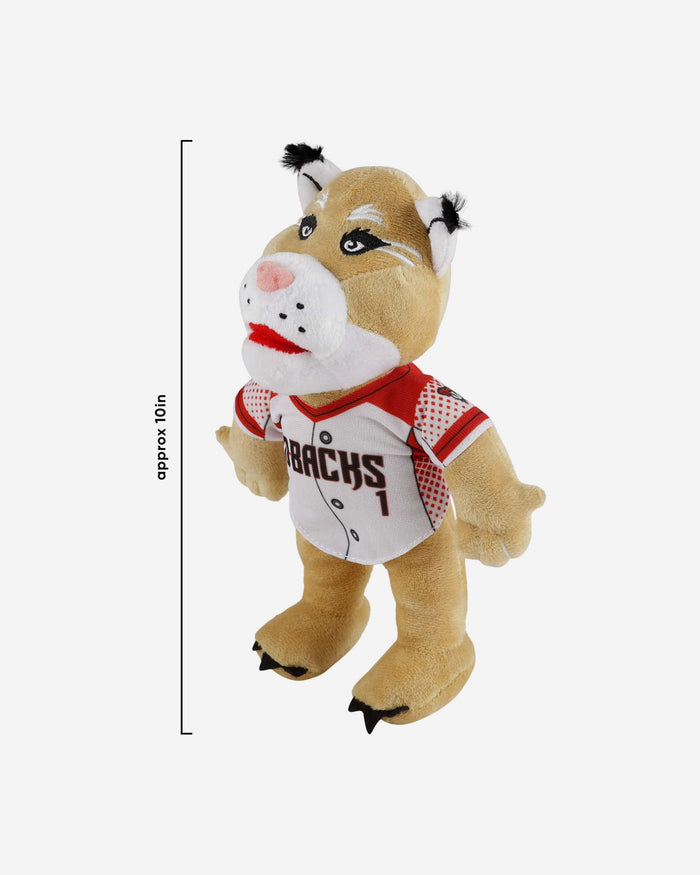 D Baxter the Bobcat Arizona Diamondbacks Small Plush Mascot FOCO - FOCO.com