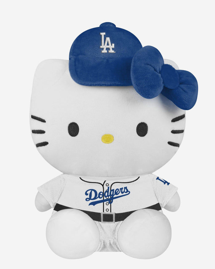 Los Angeles Dodgers Team Color Bow Seated Hello Kitty® Jersey Plush FOCO - FOCO.com