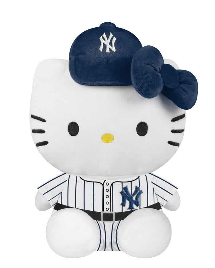 New York Yankees Team Color Bow Seated Hello Kitty® Jersey Plush FOCO - FOCO.com