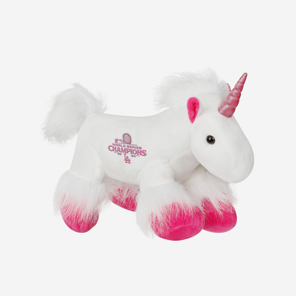 Los Angeles Dodgers 2024 World Series Champions Plush Unicorn FOCO - FOCO.com