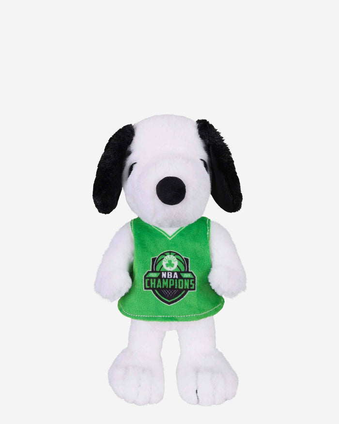 Boston Celtics 2024 NBA Champions Snoopy Peanuts Jersey Plush FOCO - FOCO.com