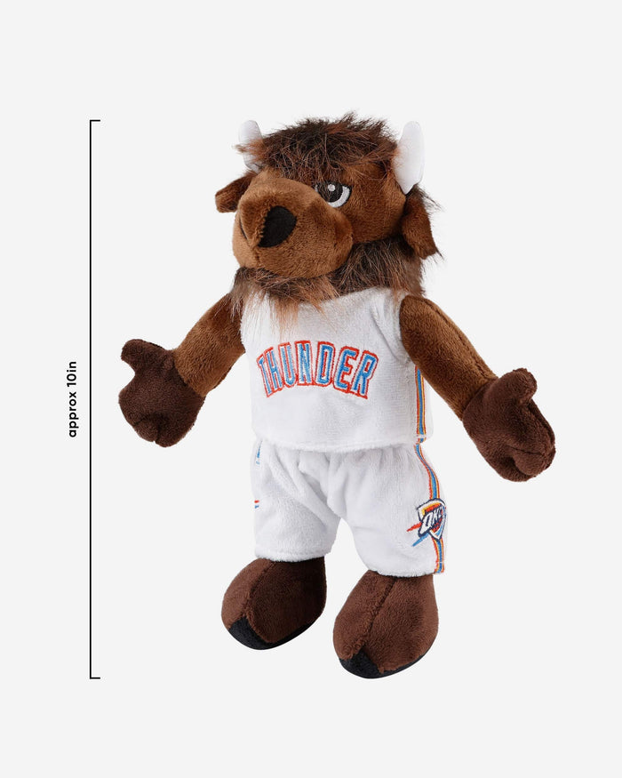 Rumble the Bison Oklahoma City Thunder Small Plush Mascot FOCO - FOCO.com