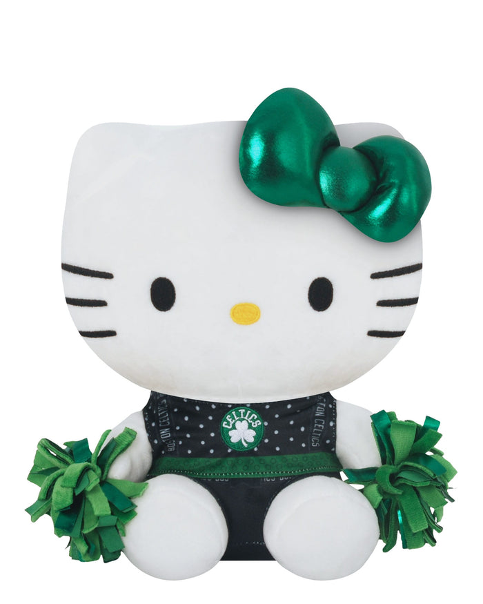 Boston Celtics Metallic Bow Hello Kitty® Cheerleader Plush
