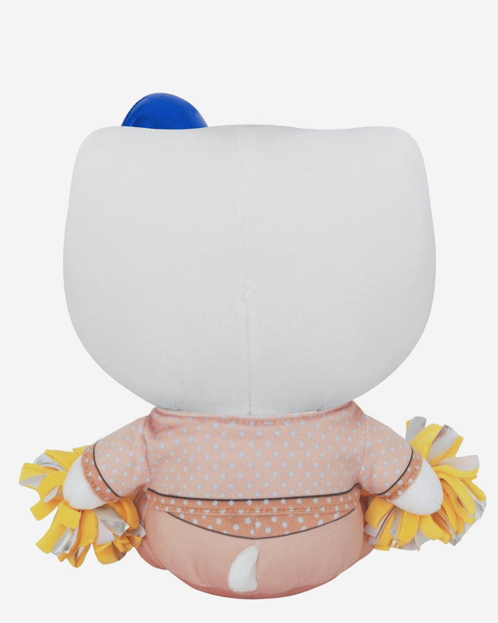 Golden State Warriors Metallic Bow Hello Kitty® Cheerleader Plush FOCO - FOCO.com