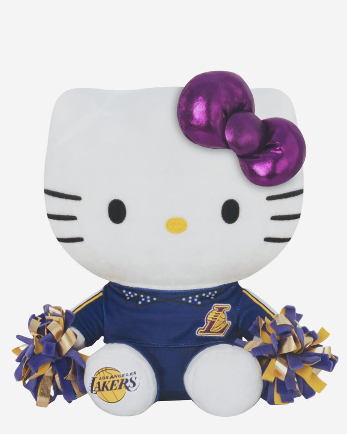 Los Angeles Lakers Metallic Bow Hello Kitty® Cheerleader Plush