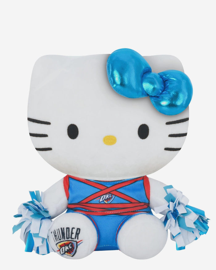 Oklahoma City Thunder Metallic Bow Hello Kitty® Cheerleader Plush
