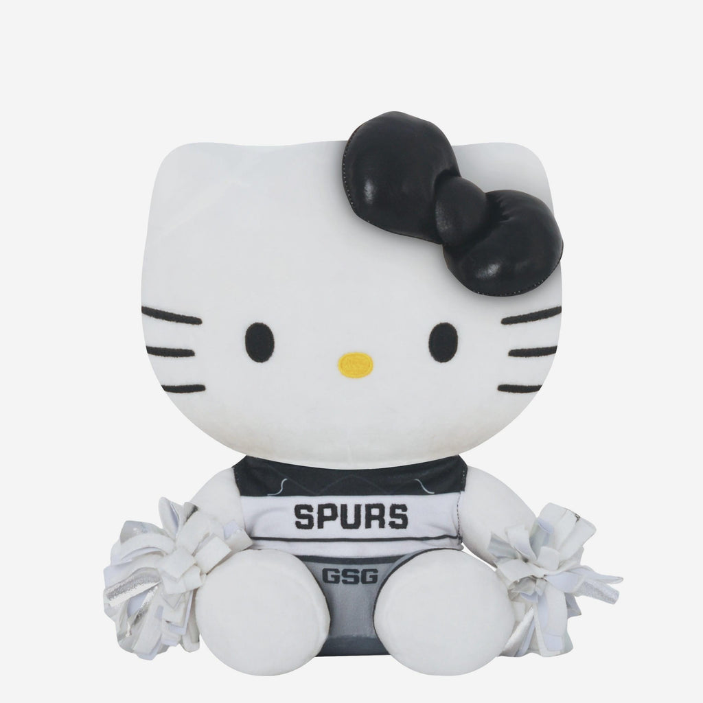 San Antonio Spurs Metallic Bow Hello Kitty® Cheerleader Plush FOCO - FOCO.com