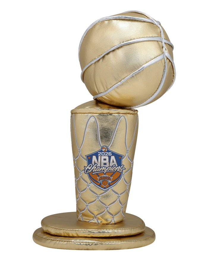 New York Knicks 2026 NBA Champions Plush Trophy FOCO - FOCO.com