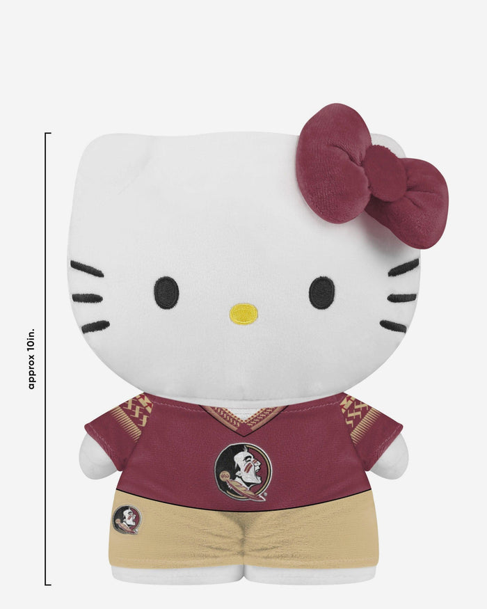 Florida State Seminoles Team Color Bow Hello Kitty® Jersey Plush FOCO - FOCO.com