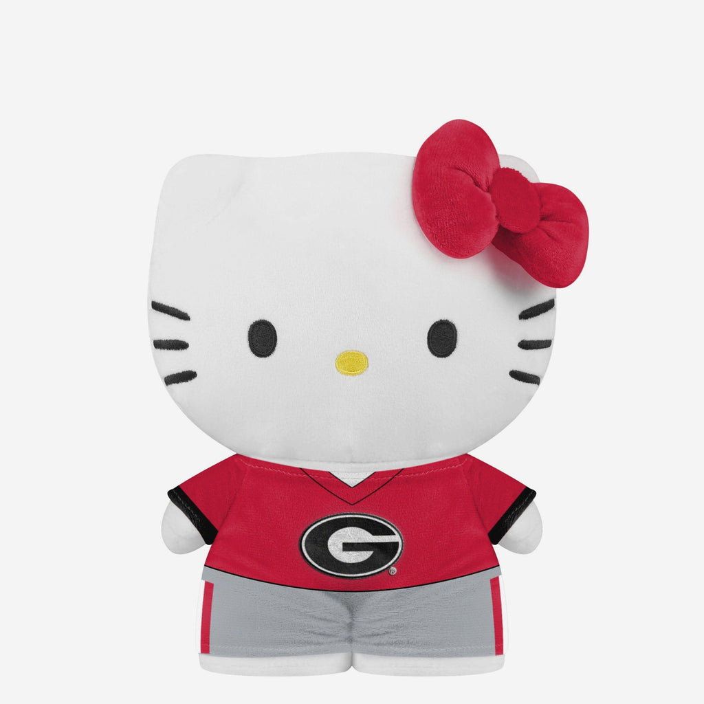 Georgia Bulldogs Team Color Bow Hello Kitty® Jersey Plush FOCO - FOCO.com