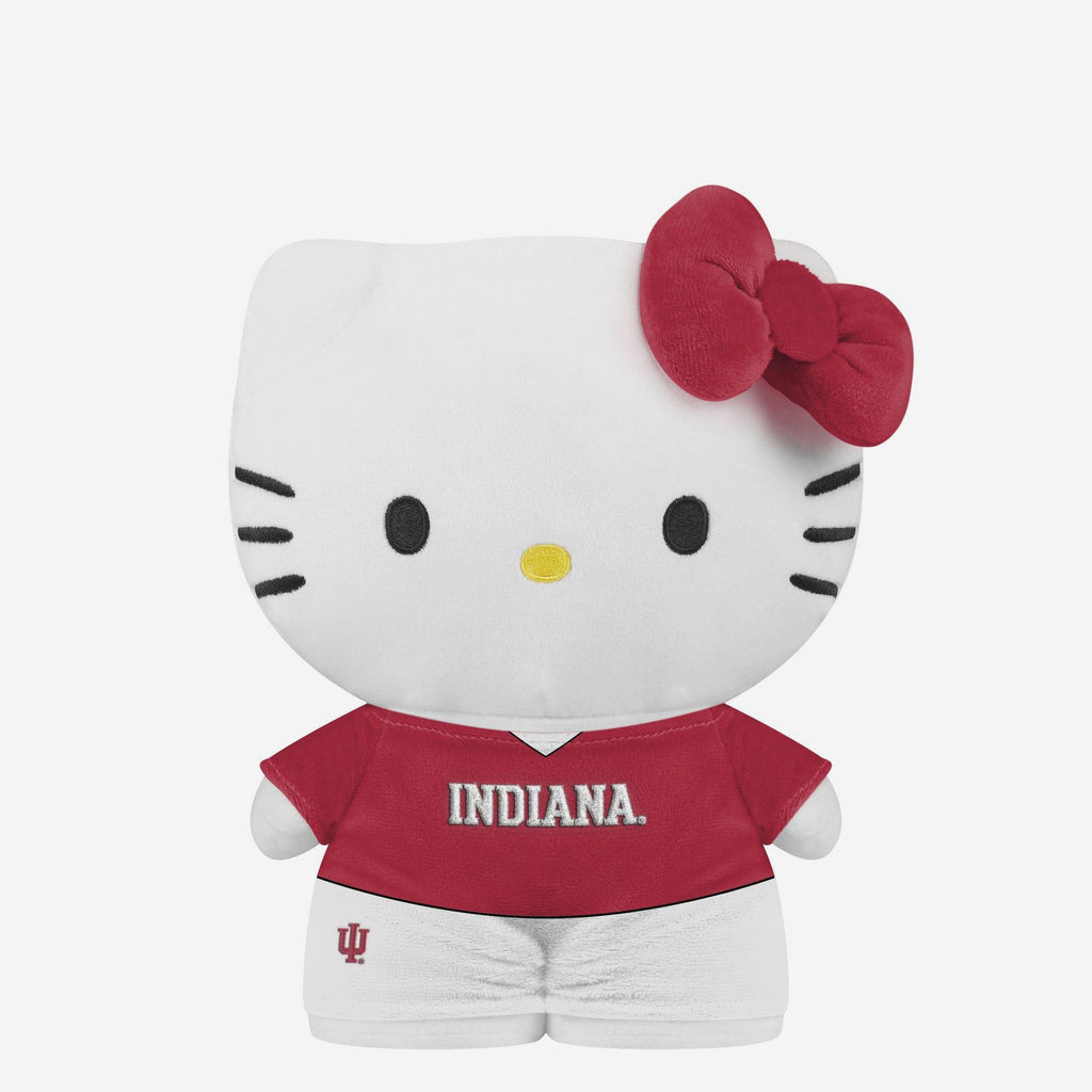 Indiana Hoosiers Team Color Bow Hello Kitty® Jersey Plush FOCO - FOCO.com
