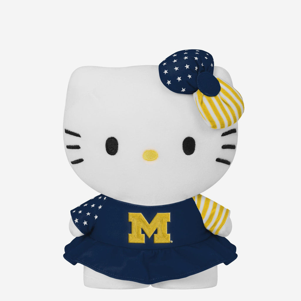 Michigan Wolverines USA Bow Hello Kitty® Americana Plush FOCO - FOCO.com