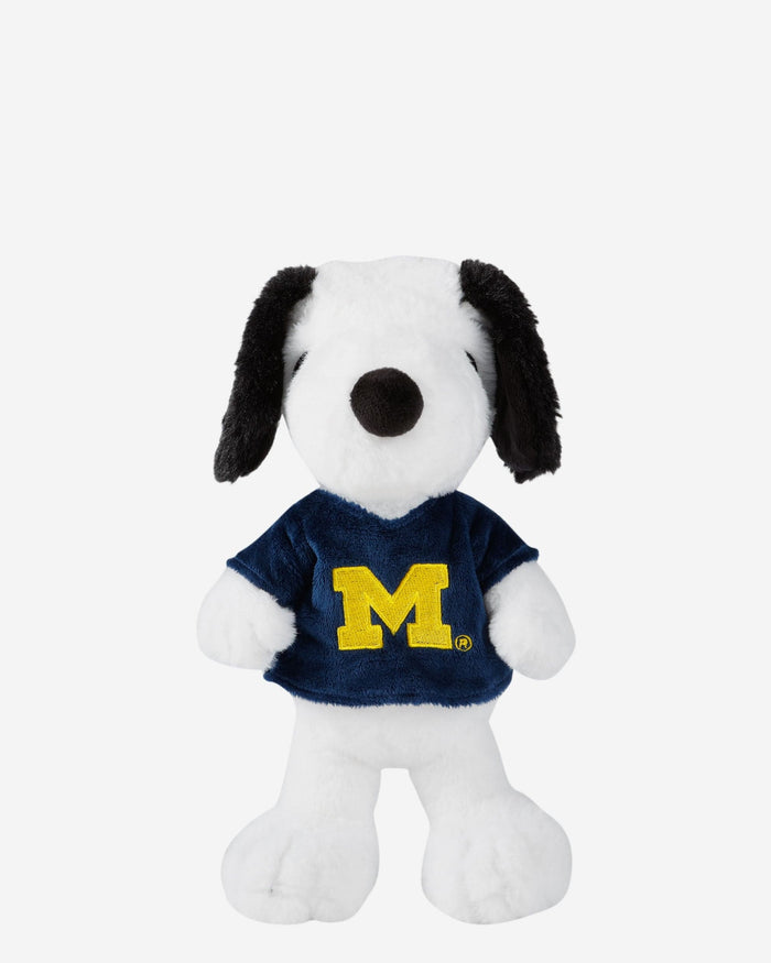 Michigan Wolverines Snoopy Peanuts Team Jersey Plush FOCO - FOCO.com