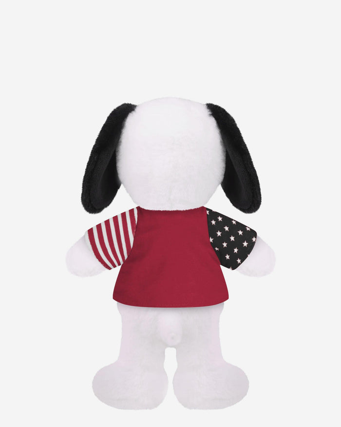 Oklahoma Sooners USA Flag Snoopy Peanuts Team Jersey Plush FOCO - FOCO.com
