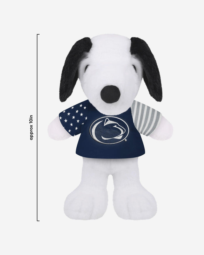 Penn State Nittany Lions USA Flag Snoopy Peanuts Team Jersey Plush FOCO - FOCO.com