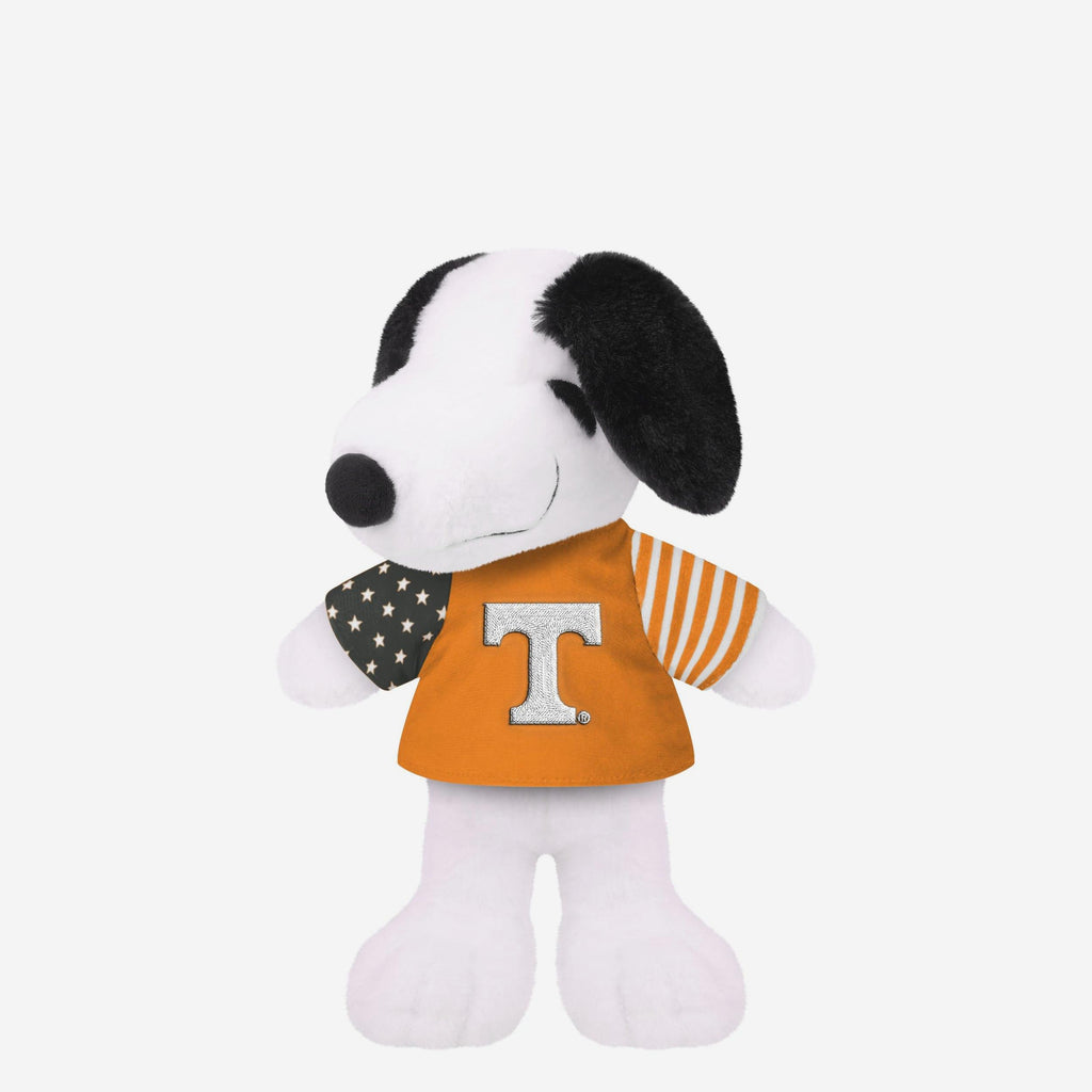 Tennessee Volunteers USA Flag Snoopy Peanuts Team Jersey Plush FOCO - FOCO.com