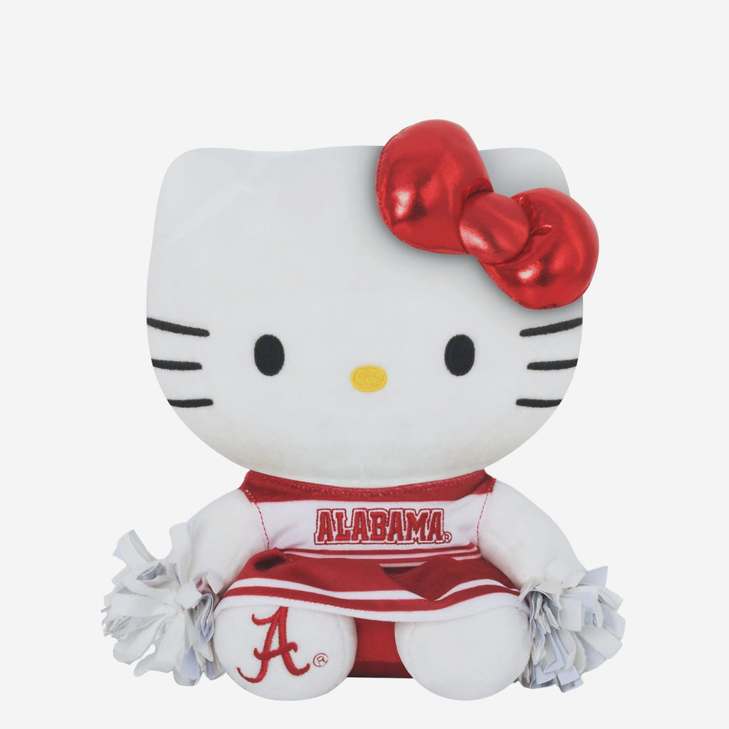 Alabama Crimson Tide Metallic Bow Hello Kitty® Cheerleader Plush FOCO - FOCO.com