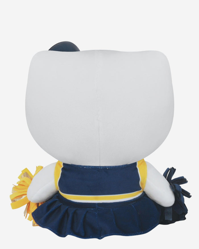 Michigan Wolverines Metallic Bow Hello Kitty® Cheerleader Plush FOCO - FOCO.com