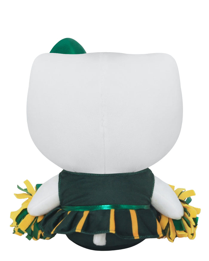 Green Bay Packers Metallic Bow Hello Kitty® Cheerleader Plush