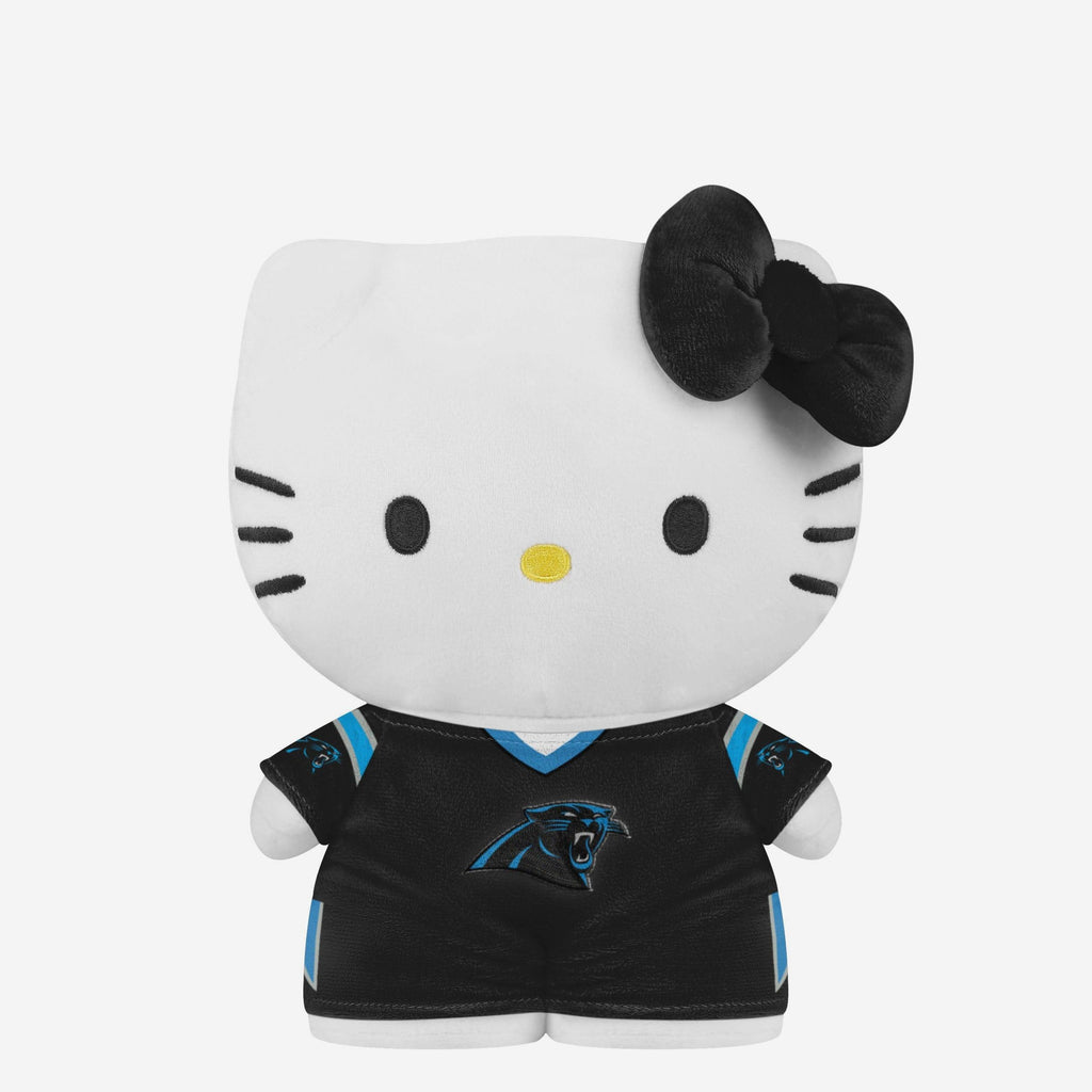 Carolina Panthers Team Color Bow Hello Kitty® Jersey Plush FOCO - FOCO.com