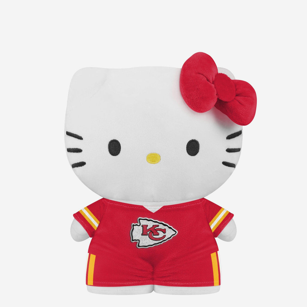 Kansas City Chiefs Team Color Bow Hello Kitty® Jersey Plush FOCO - FOCO.com