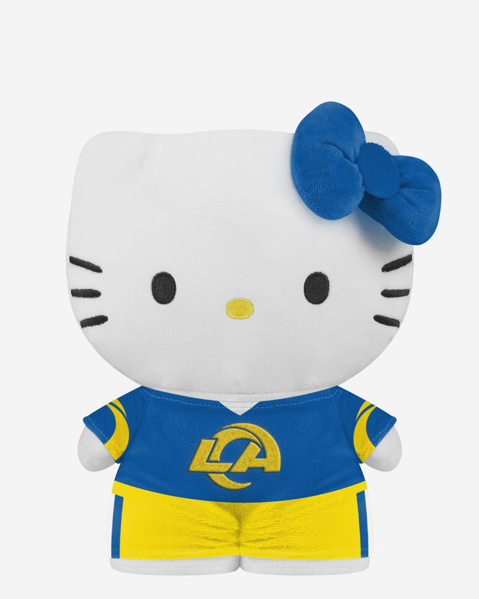 Los Angeles Rams Team Color Bow Hello Kitty® Jersey Plush FOCO - FOCO.com
