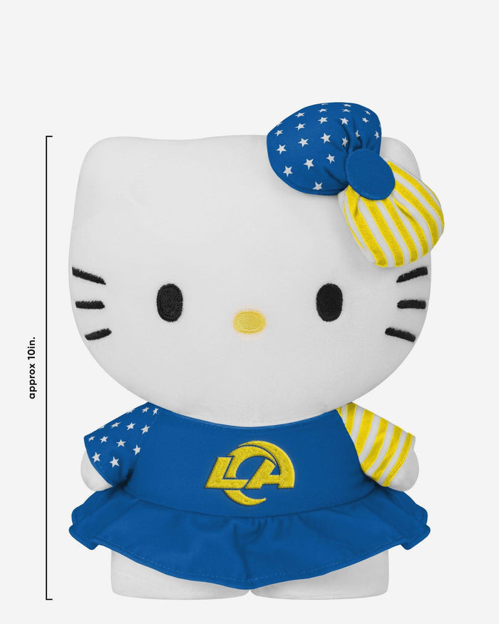 Los Angeles Rams USA Bow Hello Kitty® Americana Plush FOCO - FOCO.com