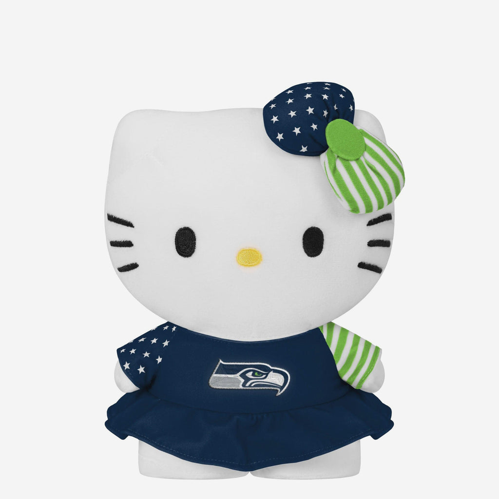 Seattle Seahawks USA Bow Hello Kitty® Americana Plush FOCO - FOCO.com