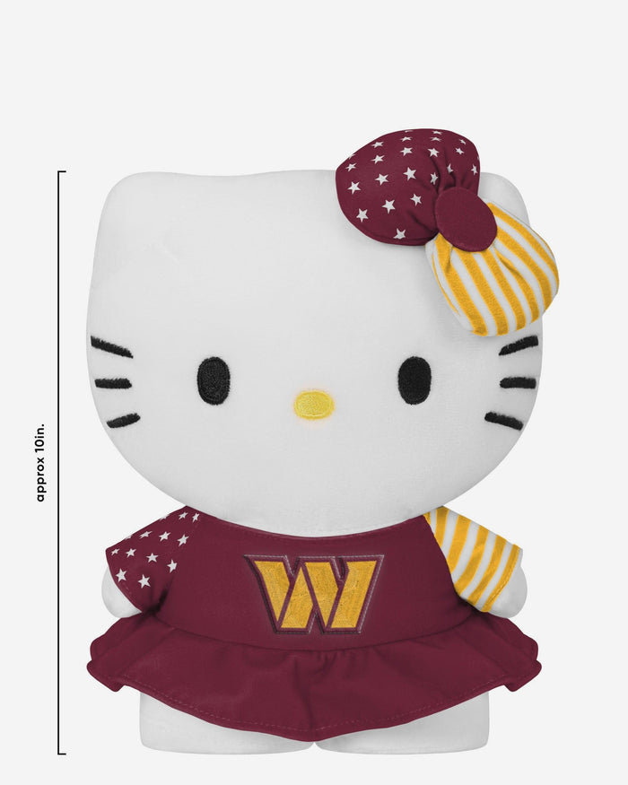 Washington Commanders USA Bow Hello Kitty® Americana Plush FOCO - FOCO.com
