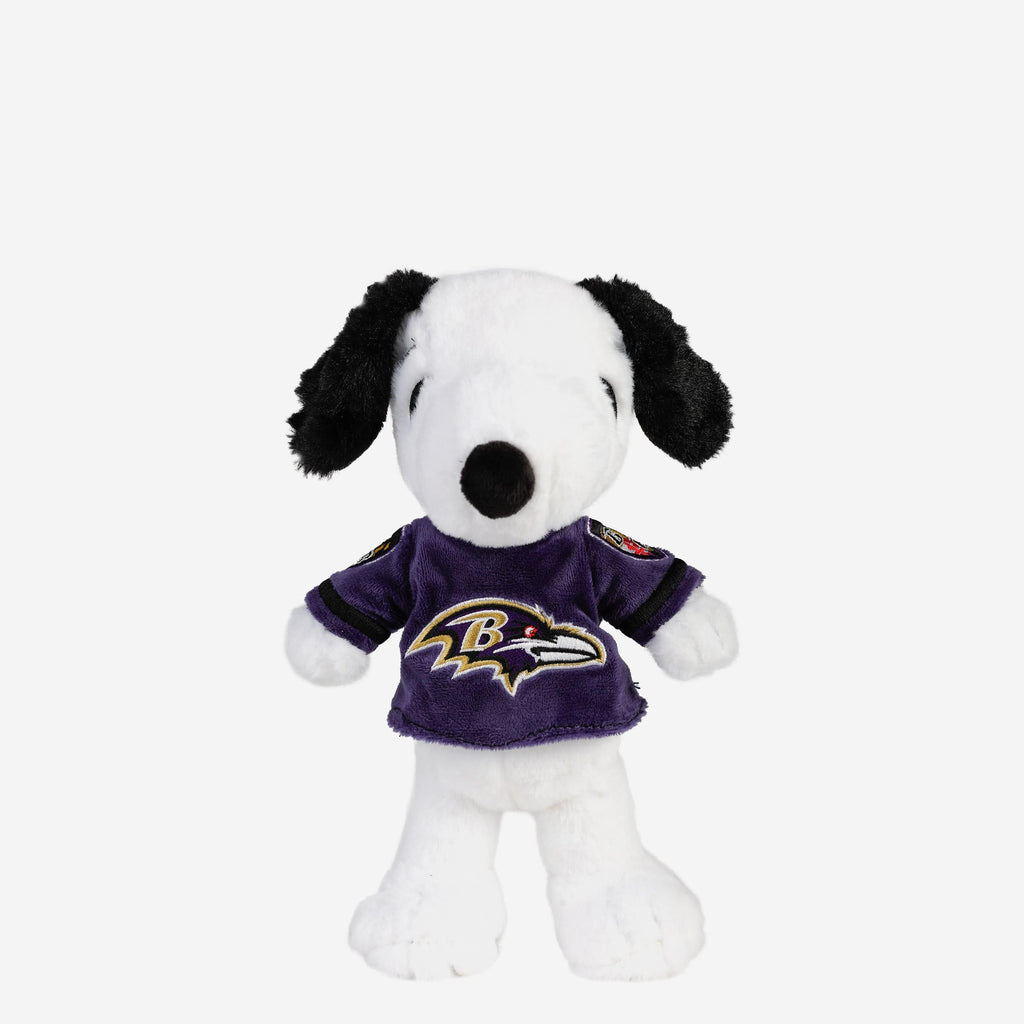 Baltimore Ravens Snoopy Peanuts Team Jersey Plush FOCO - FOCO.com