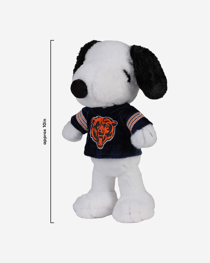 Chicago Bears Snoopy Peanuts Team Jersey Plush FOCO - FOCO.com